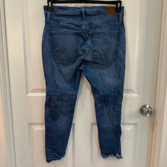 Madewell Curvy High Rise Skinny Jeans Size 33P - Picture 5 of 11